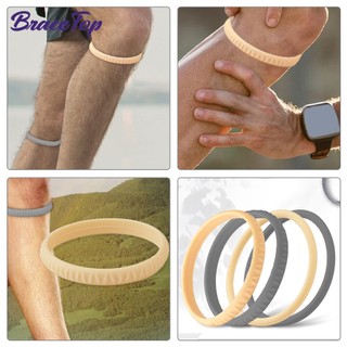 Đai Quấn Bảo Vệ Đầu Gối Bằng Da Silicon Siêu Co Giãn Hỗ Trợ Giảm Đau patella tendon Dùng Khi Chơi Bóng Rổ