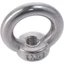 NOTE1 1 / 10 chiếc Đai ốc ren, Đai ốc nâng hình vòng bằng thép không gỉ 304, Phụ kiện nâng vít bu lông mắt M8 bền bỉ (5 / 16 ")