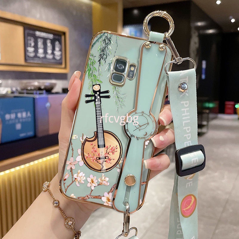 ốp lưng samsung s9 plus Ốp ĐiệN ThoạI Sang TrọNg Có Dây GàI Cho samsung ...