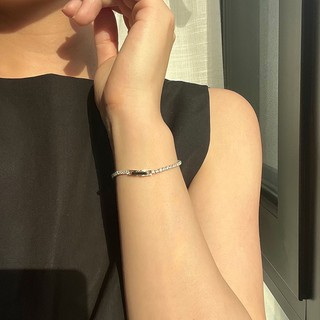 Vòng Tay Đính Đá Lấp Lánh Đơn Giản Thời Trang Cao Cấp