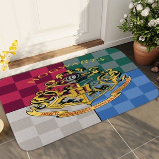 Kẹp Thảm Cửa Harry Potter Gryffindor & Hufflepuff & Ravenclaw & Slytherin Quà Tặng Thiết Thực Cho Bạn Bè Phòng Ngủ Văn Phòng Trang Trí Nhà Cửa Thảm Sàn Chống Trơn Trượt (60x40CM)