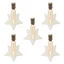 Yoo 5 Miếng Kẹp Tóc Liền Mạch Cho Trang Điểm Kiểu Tóc Phụ Kiện Y2K Acrylic Star Kẹp Tóc