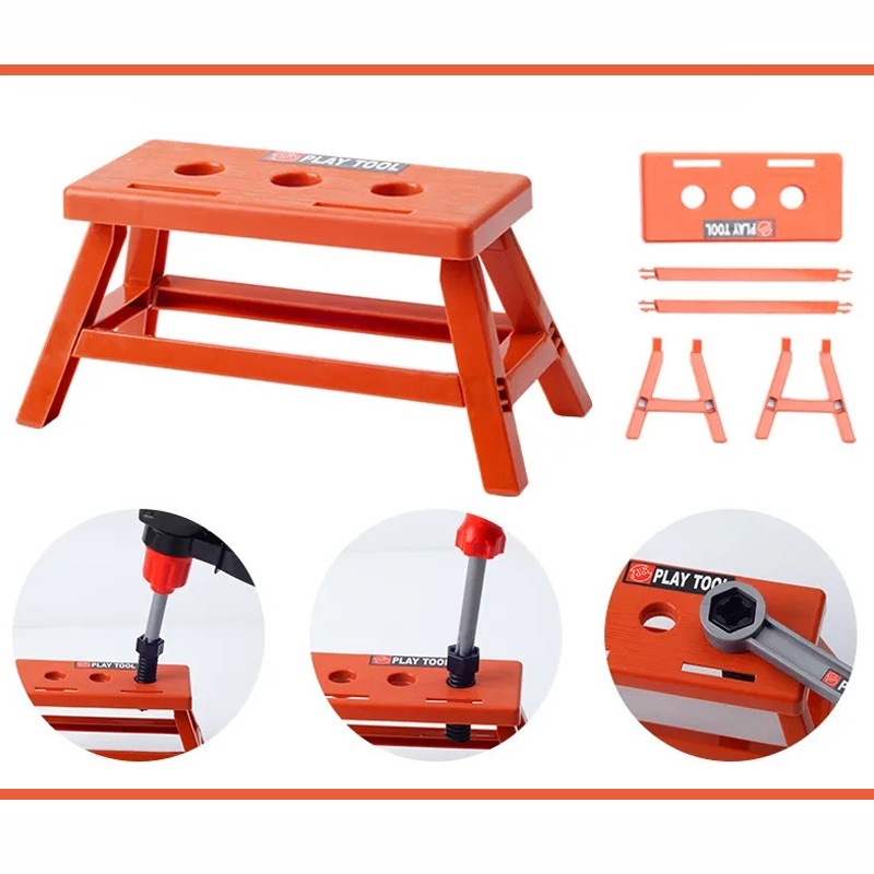 42 Đồ Chơi Dụng Cụ Sửa Chữa Cho Bé Cụ Trẻ Em Kỹ Sư Cơ Khí Khoan Điện Chơi ,Đồ Chơi Trí Tuệ
