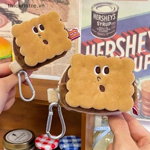 Th Kawaii Túi Đựng Tiền Xu / Thẻ / Chìa Khóa Hình Bánh Kem Nhồi Bông Làm Quà Sinh Nhật Cho Bé vn