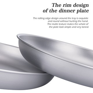 Đĩa Đựng Thức Ăn Bằng Titan Di Động Tiện Dụng Mang Theo Du Lịch / Cắm Trại