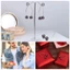 AFTEROF 1 Cặp Máy Làm lúm đồng tiền cho má, Máy Huấn Luyện lúm đồng tiền ngọc trai bằng hợp kim, Dụng cụ làm đẹp da mặt Dễ dàng đeo Dụng cụ làm lúm đồng tiền