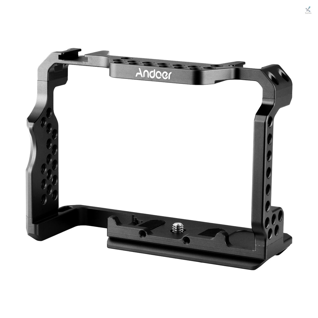 Andoer Aluminum Alloy Camera Cage Video Rig Replacement for A7R III/ A7 ...