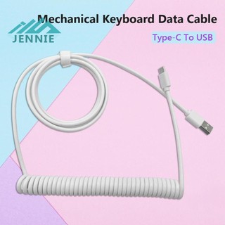 Dây Cáp Bàn Phím Cơ Type-C Sang USB Màu Trắng 1.vn