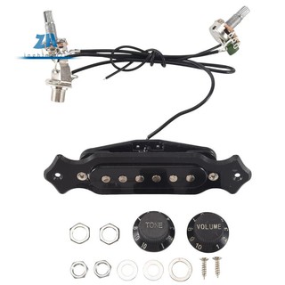 Pre-Wired 6 Dây Đơn Cuộn Dây Có Âm Lượng & Âm Thanh Nồi Cho Hộp Điện Guitar Hộp Điện Đàn Guitar