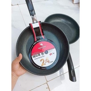 CHẢO ĐÁ CHỐNG DÍNH HAPPY COOK 24cm/26cm/28cm (24 cm/26 cm/28 cm) - Trường An VN