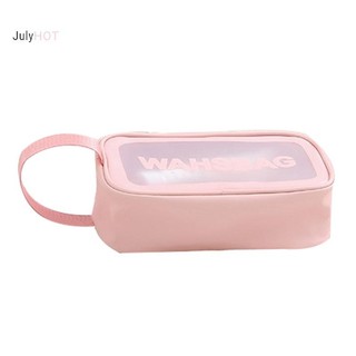 Julyhot Túi Rửa Du Lịch Di Động Nữ Trong Suốt Chống Thấm Nước Trang Điểm Túi Bảo Quản Dung Tích Lớn Dụng Cụ Sắp Xếp Mỹ Phẩm Làm Đẹp Phụ Nữ Trường Hợp Massivedeals