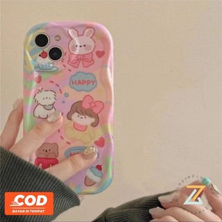 Oppo Reno 13F 5G Reno 13 Pro 5G Reno12 F Reno 12 Reno11 F Reno 11 Reno11 Pro Reno 10 5G Reno 8T Reno 8Z Reno 7Z Reno8 Reno7 Reno6 Reno 5 Thỏ Dễ Thương Nơ Silicon P