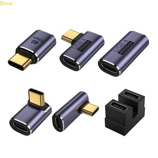 Dusur Đầu Nối Sạc mini type-c Góc Vuông 40gbps