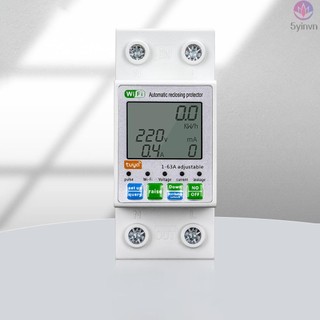 WiFi Intelligent Electric Meter with LCD Display and Mobilephone APP Control for Power Meter