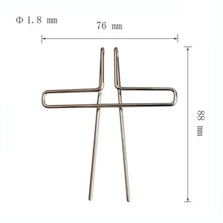 RISEDOT 2 Chiếc Kẹp Sách Bài Hát, Rỗng Ra Kim Loại Trang Chủ, Người Trợ Giúp Nhạc Sĩ Bền Đẹp Ghi Chú Kẹp Sách Nhạc