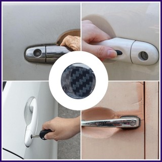 Bộ 4 Cái Vỏ Bọc Ổ Khóa Cửa Xe Hơi Bằng Sợi carbon