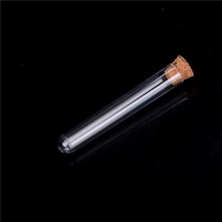 Bộ 10 Ống Nghiệm Nhựa Có Nút Bần