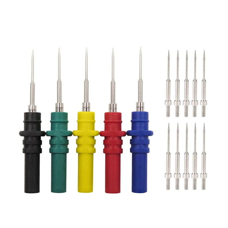 Mon Test Leads Pin Đầu dò thử nghiệm linh hoạt 0 Đầu nối 7mm Kim vạn năng