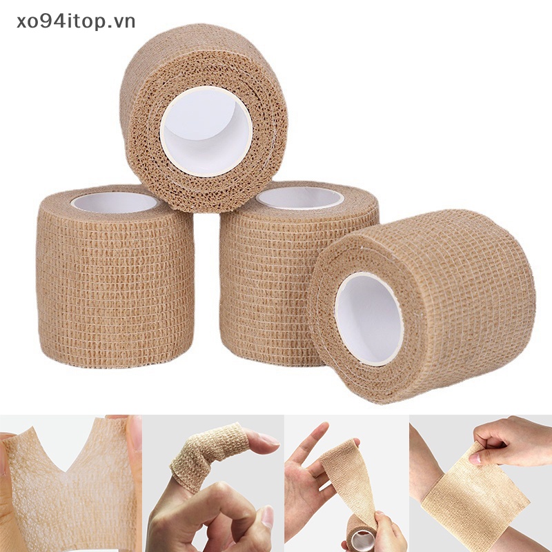Xoitop Băng Quấn Thể Thao Bằng Vải Không Dệt Co Giãn Tự Dính Hỗ Trợ Cổ Chân / Đầu Gối / Vai / Tay vn