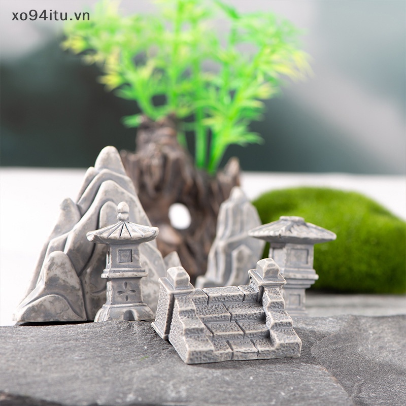 XOITU Rockery Tháp Đá Nhà Trang Trí Nhà Thu Nhỏ Vườn Cổ Tích Đồ Trang Trí Phụ Kiện Trang Trí Thủ Công VN