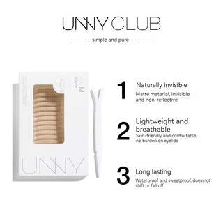 UNNY CLUB Unnny club Miếng Dán Tạo Mắt Hai Mí Tự Nhiên Vô Hình