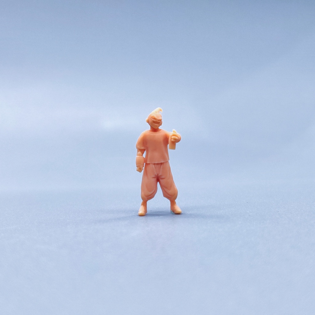 [Uh Hum Model] Búp bê 1: 64 1: 43 Mô hình màu trắng thu nhỏ Buuu ...