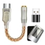 Bộ chuyển đổi tai nghe nữ BTM USB Type C sang 3 5mm USB C Dây cáp âm thanh Dongle