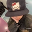 Hello kitty Mũ Lưỡi Trai Hình Mèo kitty Xinh Xắn Cho Nữ y2k