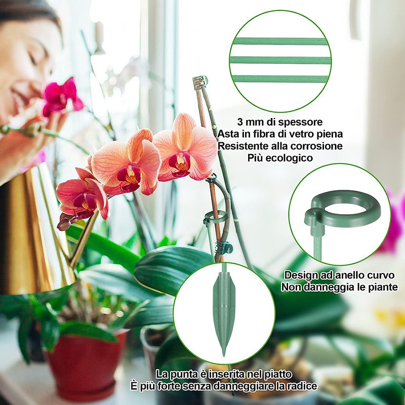 Giá Đỡ Cột Cố Định Cành Cây Chống Gió Tiện Dụng Cho Sân Vườn