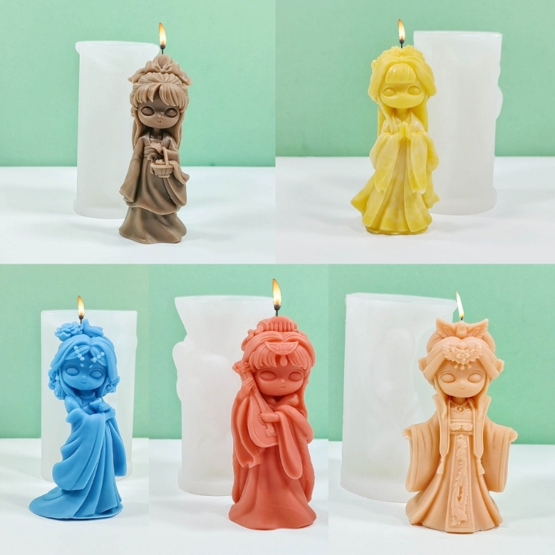 Multipurpose Ancient DollSilicone Molds for Handmade  Soap Home Decoration