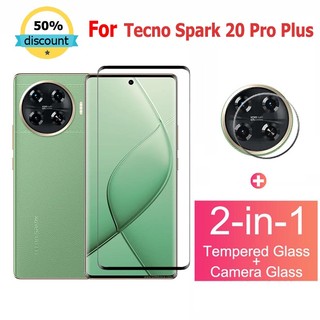 cường lực Tecno Spark 20 Pro Plus Kính Cường Lực Bảo Vệ Màn Hình Cho Tecno Spark 10C 20C 10 20 Pro Camon 20 Pop 8 Pova Neo 4 5 Pro 5G Kính bảo vệ ống kính máy ảnh