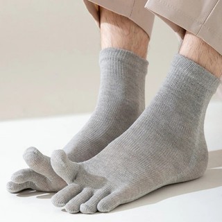 Sfse - Vớ Cotton Năm Ngón Thấm Hút Mồ Hôi Thoáng Khí - Dành Cho Nam Và Nữ - Thể Thao Chạy Bộ - Ống Trung Bình