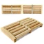 Con lăn chân bằng gỗ CQCJ, Con lăn Massage chân đau chân bằng gỗ, Viêm cơ Plantar chất lượng cao Giảm mệt mỏi Công cụ thư giãn cơ bắp dành cho nữ