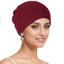 Mũ Bonnet Co Giãn TOPTOOLCX, Mũ Hijab Hồi Giáo Thời Trang Cao Cấp, Mũ Trùm Đầu Nữ Màu Trơn Musliman Turban Đóng Khăn Hijab Underscarf