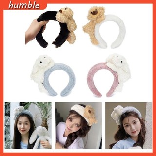 Hum Lông Hoạt Hình Gấu Tóc Băng Đô Dễ Thương Trang Phục Ngộ nghĩnh Gấu Mũ Đội Đầu