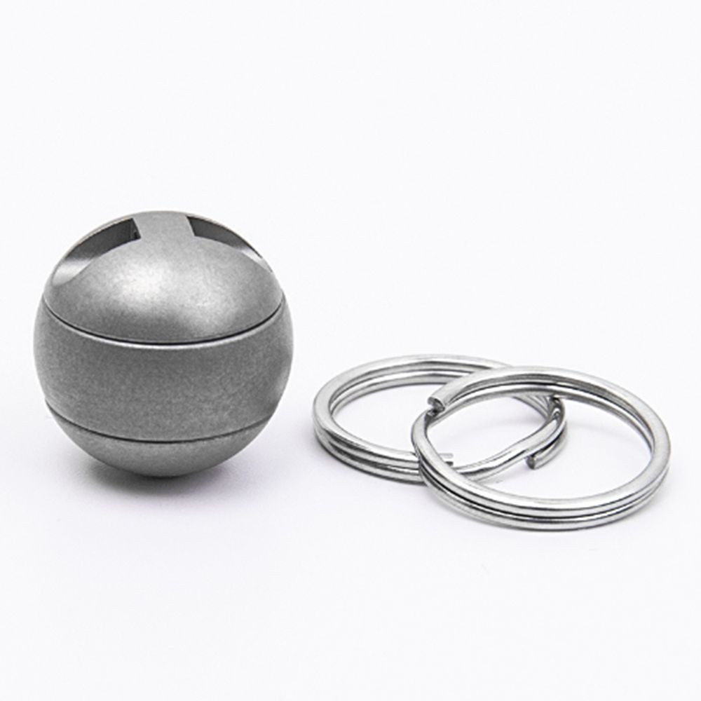 Móc khóa bằng đồng, 360° Móc khóa hợp kim titan di động có thể xoay được, Móc khóa EDC siêu nhẹ chất lượng cao Dụng cụ nhỏ ngoài trời