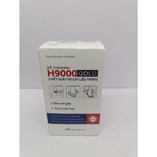 Hỗ trợ an thần, giảm đau dây thần kinh BỔ THANKINH H9000 GOLD hộp 1 lọ 60 viên