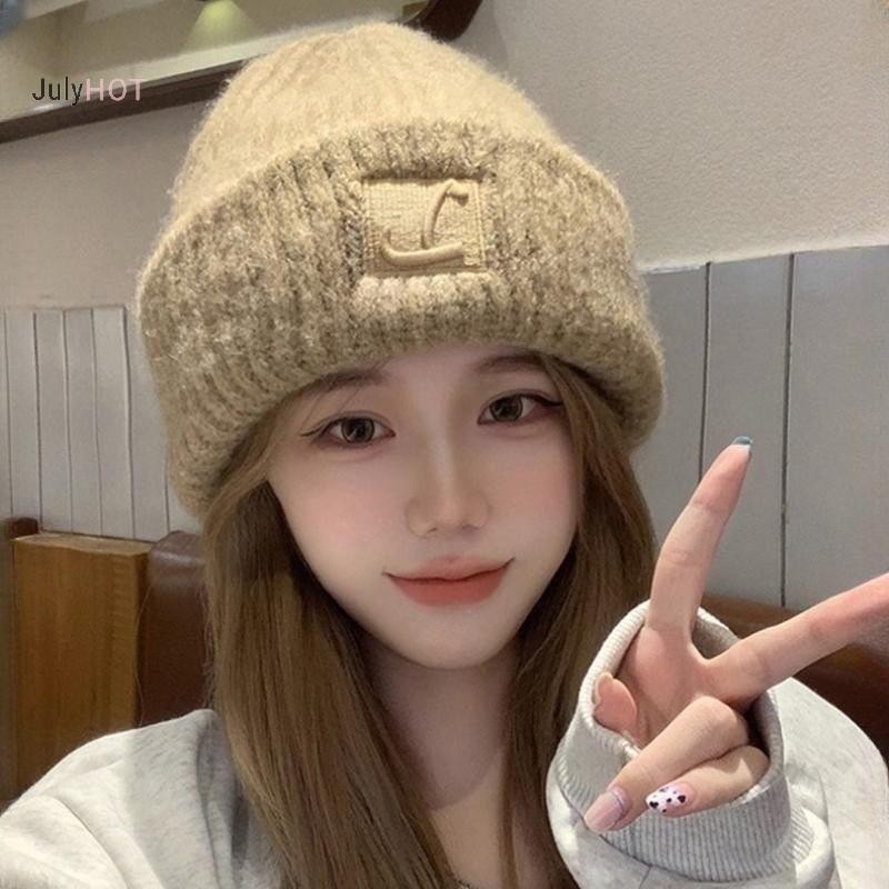 Julyhot Mũ Màu Trơn Thu Đông Mũ Ấm Áp Cho Nữ Bé Gái Đơn Giản Ngoài Trời Mũ Ấm Thời Trang Đa Năng Hàng Ngày Mũ Thường Ngày Quà Tặng Massivedeals