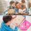 TUYỆT VỜI 500 Cái / Cuộn Nhãn Dán Phần Thưởng Cuộn, Niêm Phong Thêu Sò Sinh Viên Văn Phòng Phẩm Mắt Lớn Miếng Dán Mèo, Phong Bì Trang Trí Bền Đẹp Hoạt Hình Dễ Thương Khuyến khích Trẻ Em Nhãn Dán Sổ Tay