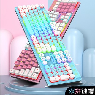 Bàn Phím Cơ viper k4 Có Dây Phát Sáng Dành Cho Máy Tính Để Bàn Lff0914
