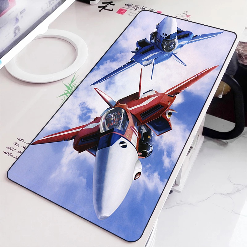 Robotech Chơi Game Chuột Miếng Lót Anime Mousepad Game Thủ Pc Phụ Kiện Bàn Làm Việc Bảo Vệ Bàn Phím Thảm Lớn Mở Rộng Mause Miếng Lót Xxl