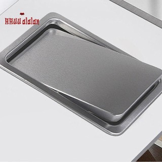 🔥🔥🔥Nắp Đậy Thùng Rác Bằng Thép Không Gỉ Tiện Dụng Cho Nhà Bếp