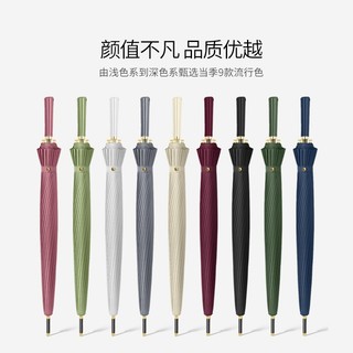 Ô che mưa 24 nan bằng thép siêu chắc chắn, Chống thấm nước và tia UV hiệu quả bubblu24.vn