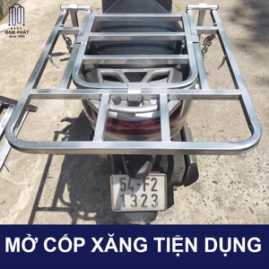 Baga chở hàng Mở Cốp đổ xăng 55CMx 66CM Loại Dày Cho Mọi loại xe