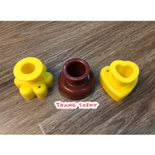 Khuôn Nhựa Làm Bánh Donut Hình Tròn / Ngôi Sao / Trái Tim / Hoa Xinh Xắn - Dụng Cụ Nhấn Bánh Tiện Dụng Cho Nhà Bếp