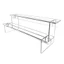 GIÁ RẺ 1 Bộ Giá Để Đồ, Giá Để Màn Hình Máy Tính Trong Suốt, Giá Đỡ Mô Hình Thang Acrylic Có Thể Điều Chỉnh
