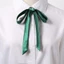 IAPPORTUNIA Satin Thắt Nơ, Vintage JK Fancy Cà Vạt, Thắt Lưng Phụ Kiện Sinh Viên Cưới Nam Ruy Băng