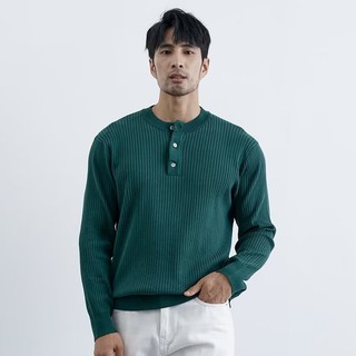 DICHUANGZHE Áo sweater Cổ Tròn Giữ Ấm Thời Trang Thu Đông Cho Nam