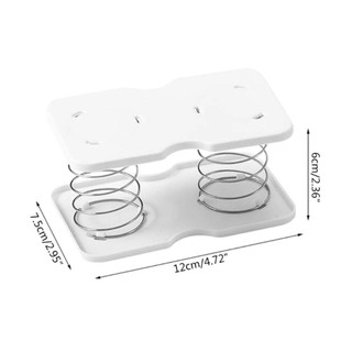 Hộp đựng khăn giấy lò xo SAVORBOX, nhựa Pallet, đáy đàn hồi cao, màu trắng, phụ kiện giấy