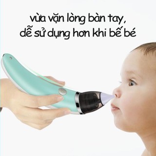 Máy hút mũi hút đớm cho bé Little Bee, đầu hút Silicon Lực hút mạnh